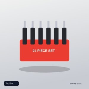 [Sample] Screwdriver & Bit Set 24 Piece